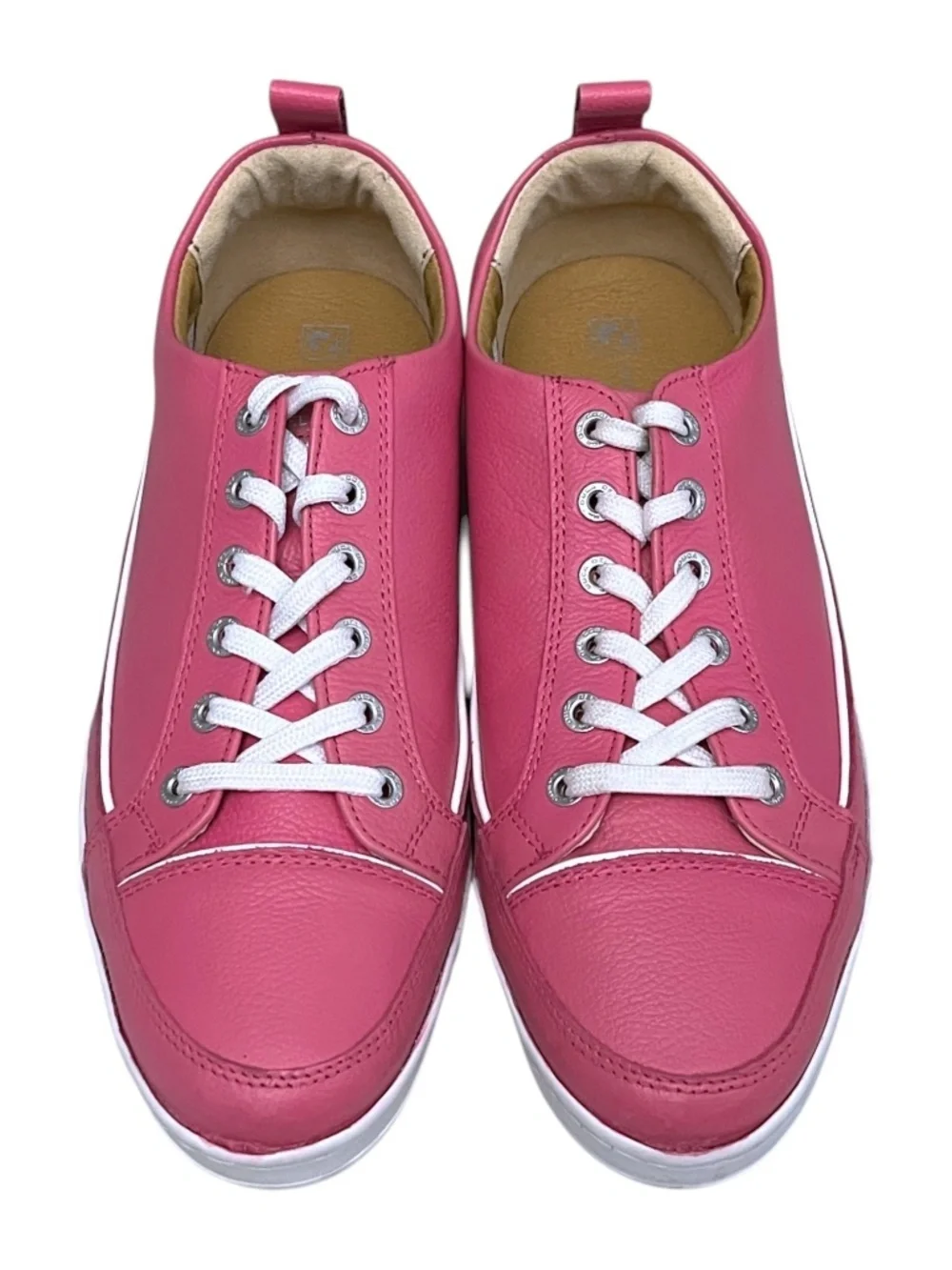 Duca Del Cosma Festiva Pink Leather Golf Sneakers Women’s 9.5 EU 41